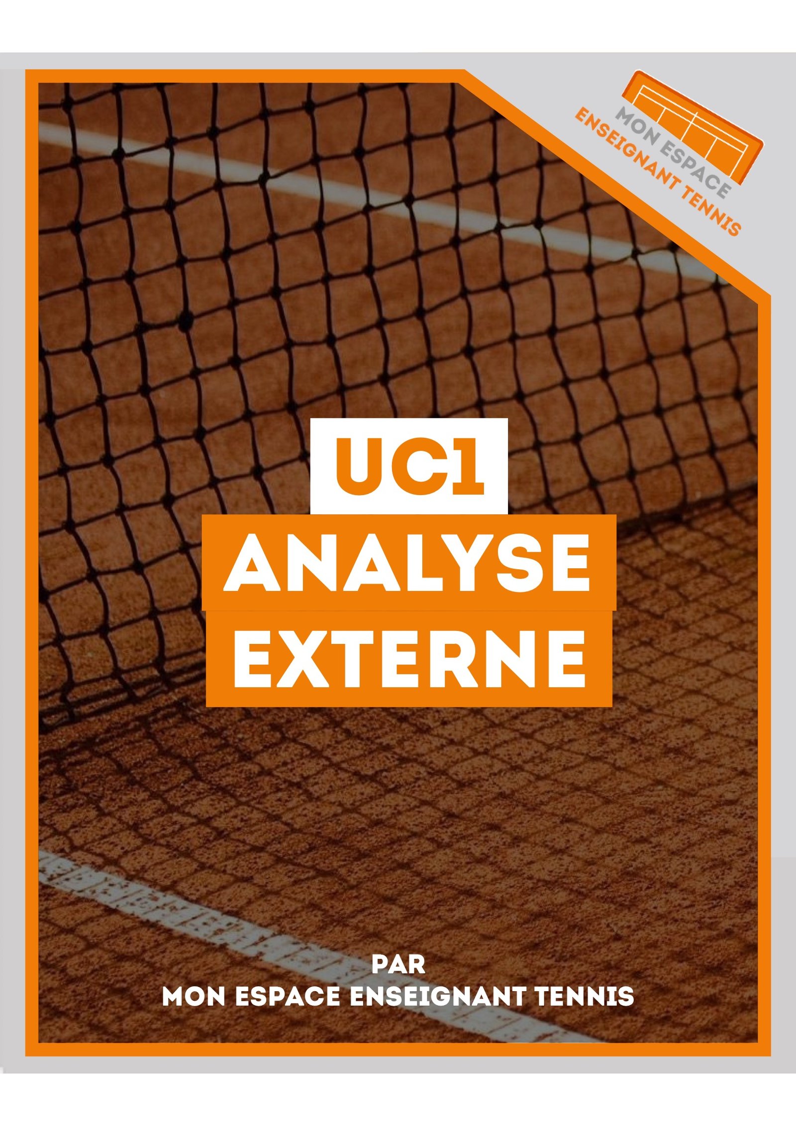 UC1 - Analyse Externe