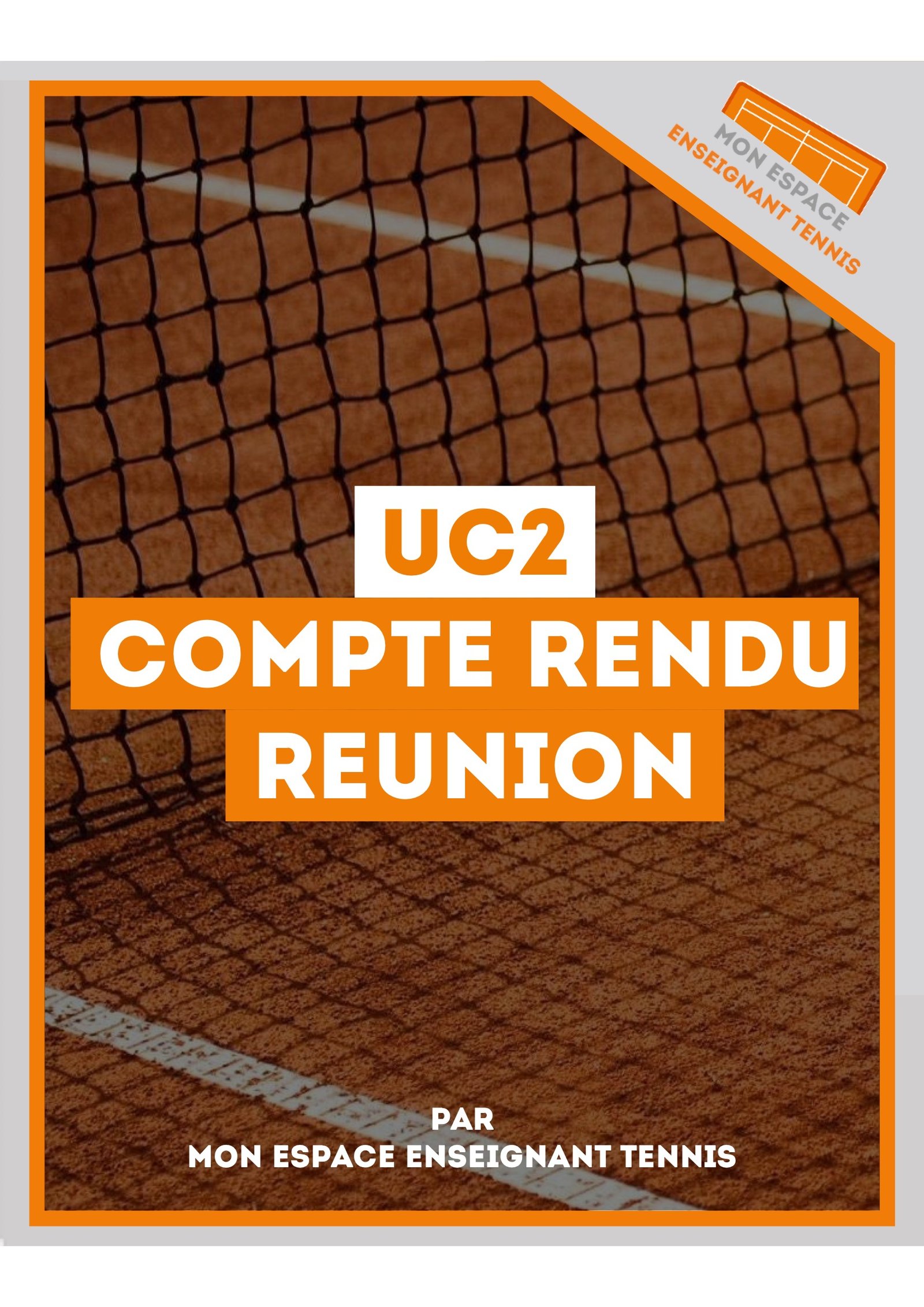 UC1/UC2 - Compte Rendu Reunion