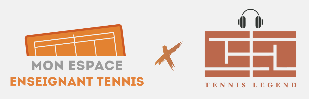Logo mon espace enseignant tennis tennis legend podcast